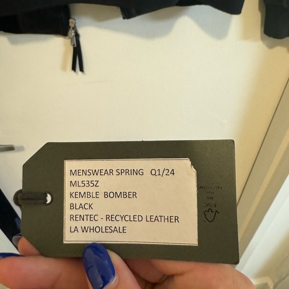 All Saints Kemble Bomber Jacket - Picture 5 of 8